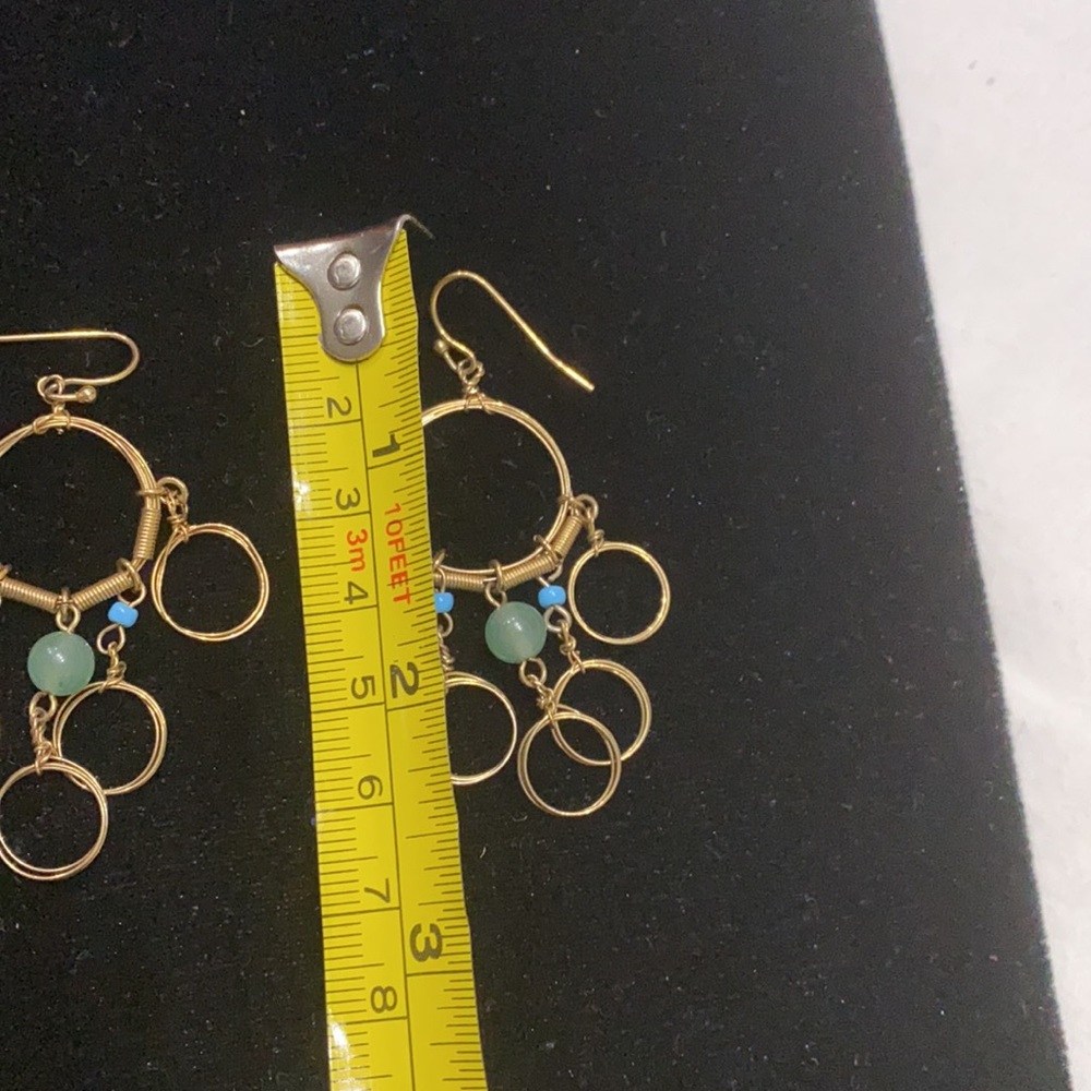 Statement Dangle Earrings - image 3
